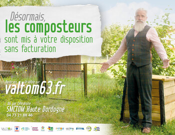 Composteur mis à disposition sans facturation