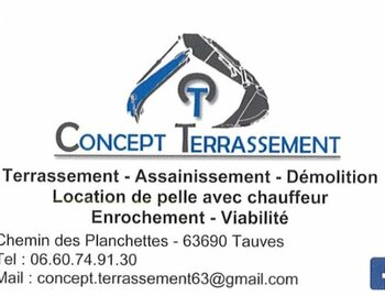 Concept terrassement