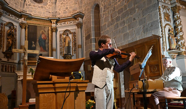 Concert violon et orgue du 25/08/2022